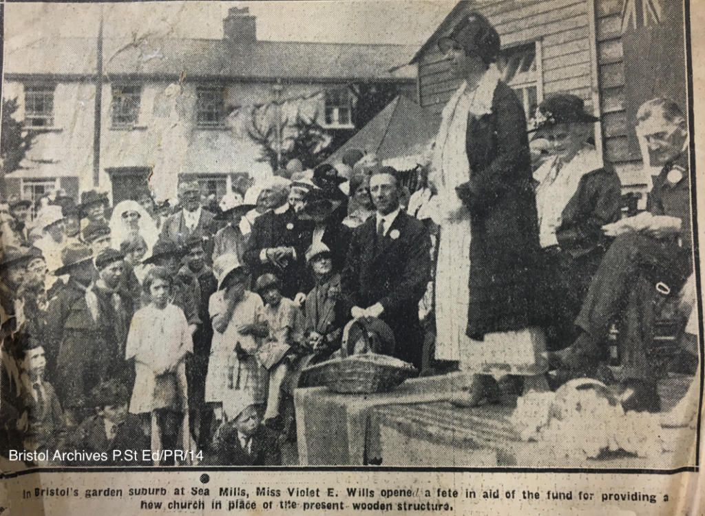 Violet Wills and St Edyth's Church
Bristol Archives