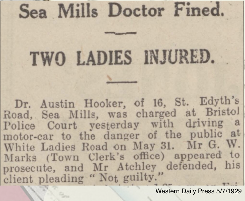 Dr Hooker, newspaper cutting 