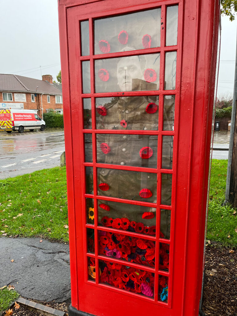 museum decorated for Remembrance Day, we need help with lighting
